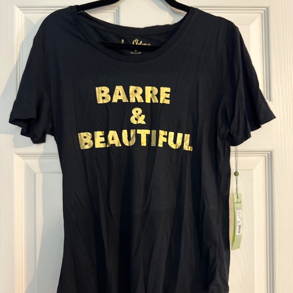 Sam Edelman BARR & BEAUTIFUL Black Short Sleeve Shirt Open Back Size Medium NEW - Picture 9 of 11